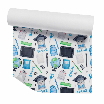 Tapeta Chytrá mačka matematik