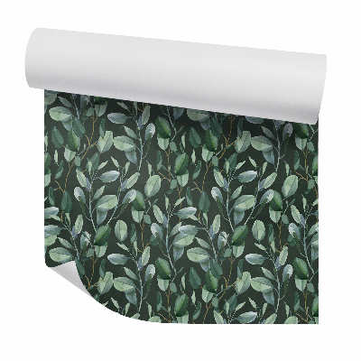 Tapeta Tmavozelené listy