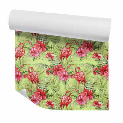 Tapeta na stenu Plameniaky vo vysokej tráve