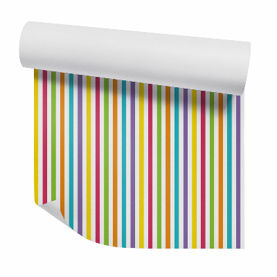 Tapeta na stenu Zvislé farebné pruhy