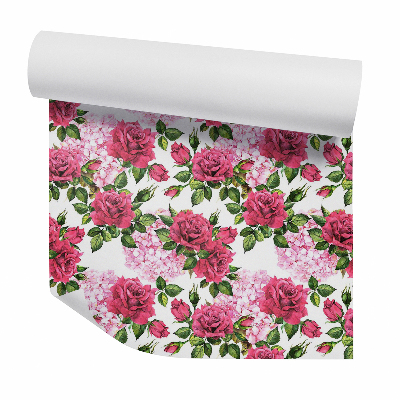 Tapeta Realistické pastelové ruže