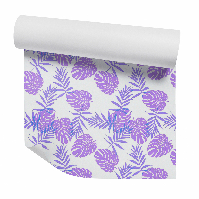 Tapeta Listy levanduľovej monstery