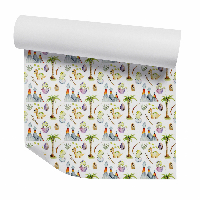 Tapeta na stenu Detské vzory z obdobia dinosaurov