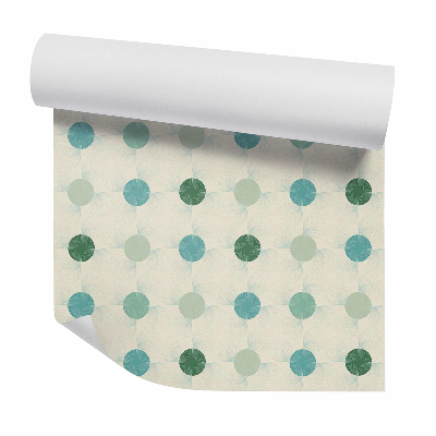 Tapeta Abstraktné oválne tvary bodky