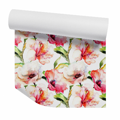 Tapeta na stenu Akvarelové kvety