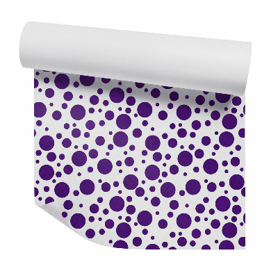 Tapeta na stenu Veľký fialový hrášok