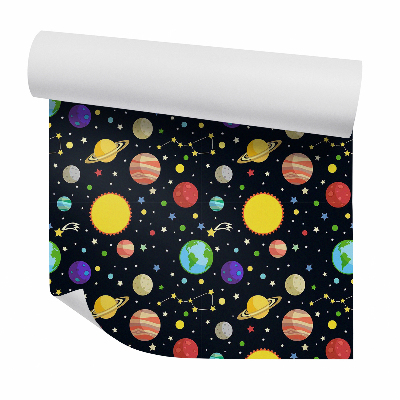 Tapeta na stenu Čierne vesmírne planéty