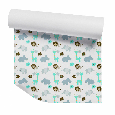 Tapeta na stenu Detské obrázky zvierat