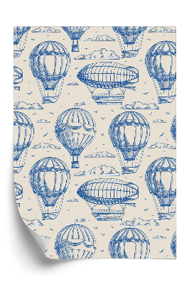 Tapeta na stenu Balóny a vzducholode