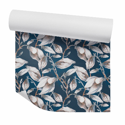 Tapeta Biele kvetinové zátišie