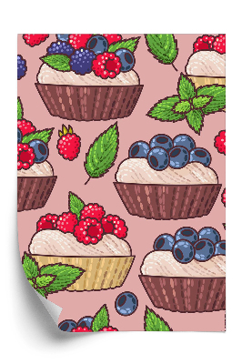 Tapeta na stenu Sladký koláčik