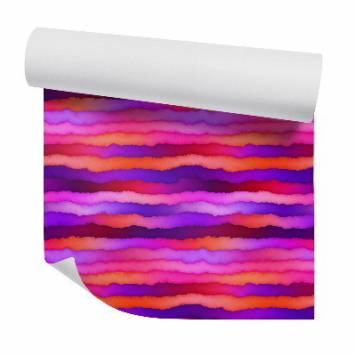 Tapeta na stenu Vodorovné farebné pruhy