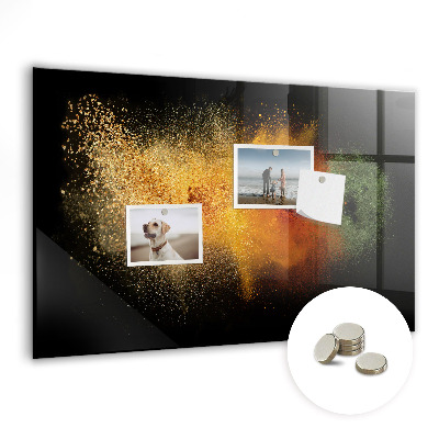 Magnetická tabuľa na magnetky Práškové korenie