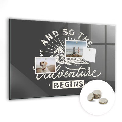 Detská magnetická tabuľa Dobrodružstvo