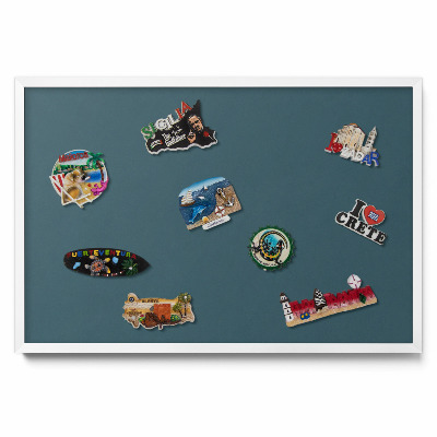 Tabula na magnetky na stenu Tmavo tyrkysová farba