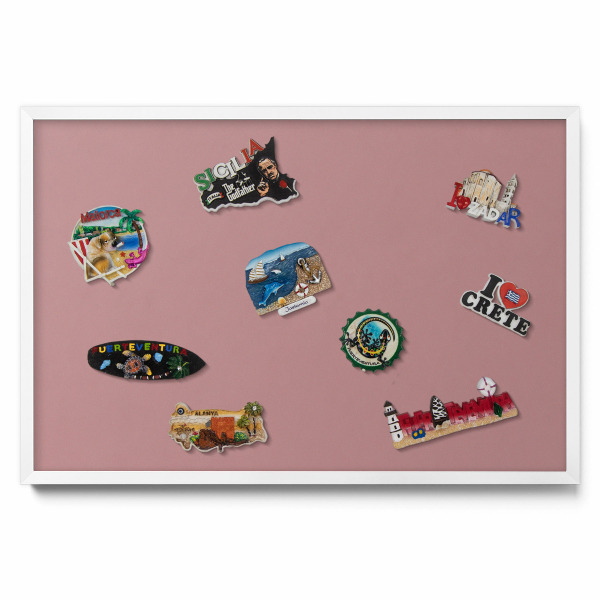 Magneticka tabula na stenu Pastelovo ružová farba