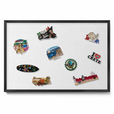 Tabula na magnetky na stenu Farba biela