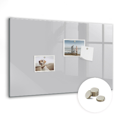 Detská magnetická tabuľa Farba svetlosivá