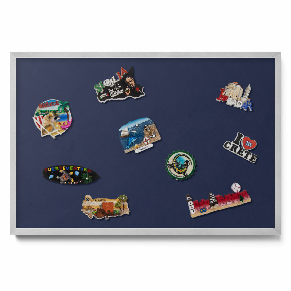 Magnetická tabuľa na magnetky Farba: tmavo modrá