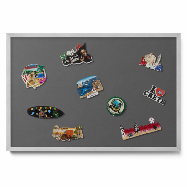 Farba tmavosivá Magneticka tabula na stenu