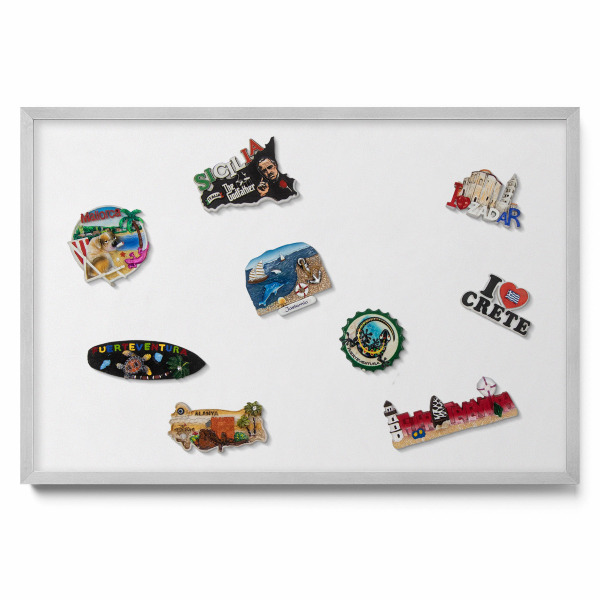 Magneticka tabula na stenu Farba biela