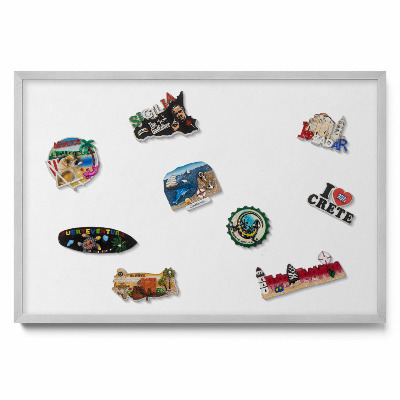 Farba biela Magneticka tabula na stenu