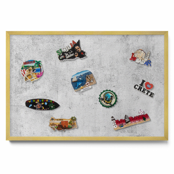 Opotrebovaná betónová textúra Magnetická tabuľa na magnetky