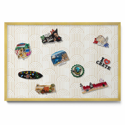 Magnetická tabuľa Lineárne pravidelné oblúky