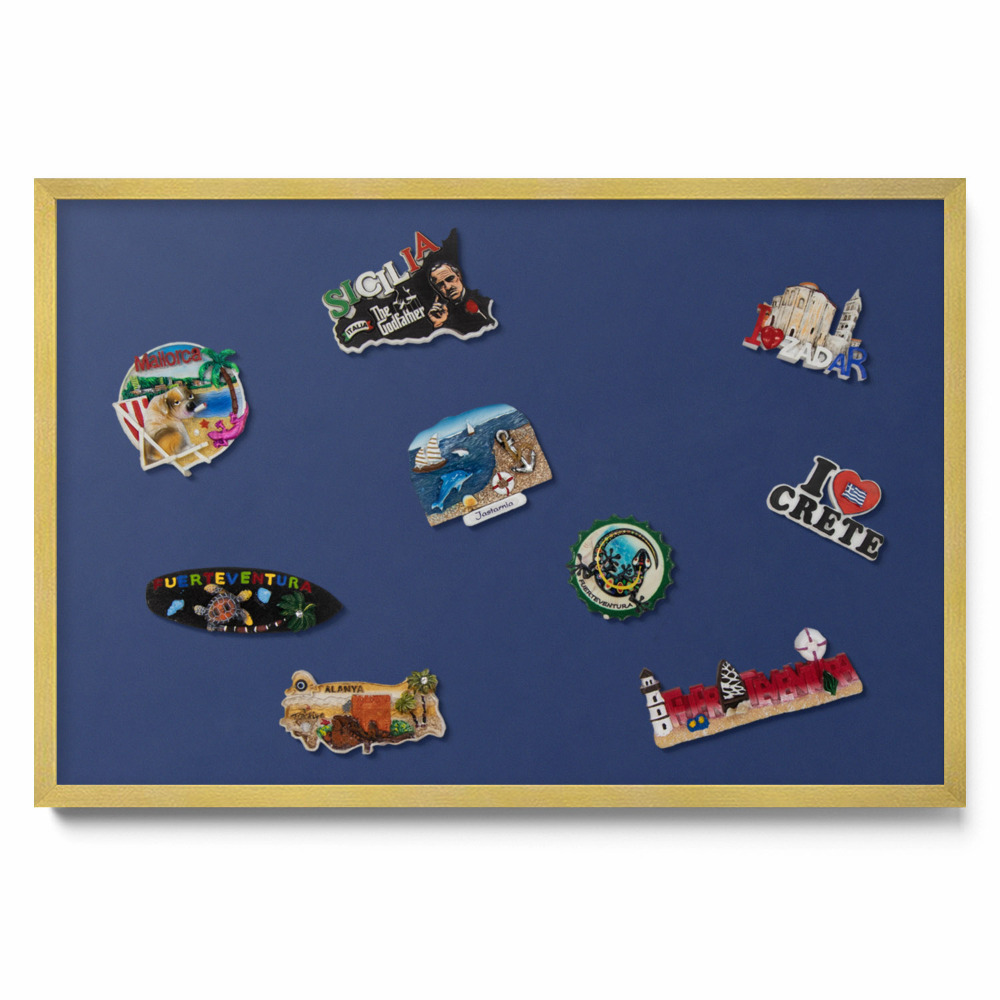 Magnetická tabuľa Tmavomodrá farba