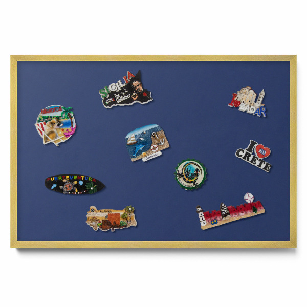 Magnetická tabuľa Tmavomodrá farba