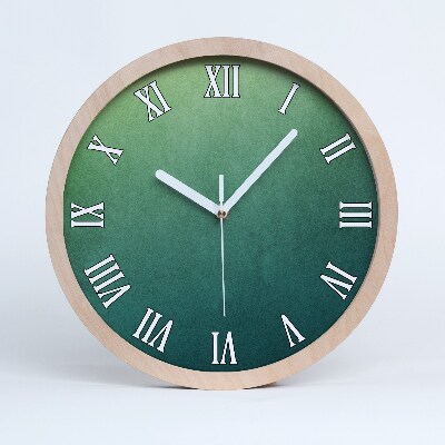 Drevené hodiny na stenu Námorný gradient