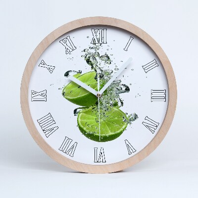 Drevené hodiny Vápno pod vodou