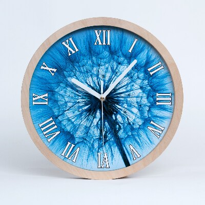 Nástenné drevené hodiny Nafukovacia