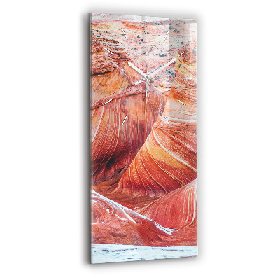 Sklenené nástenné hodiny Malebný Grand Canyon