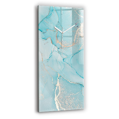 Sklenené hodiny Dekoratívny mramor