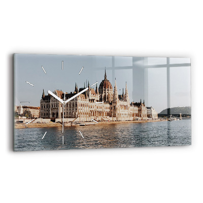 Sklenené hodiny Parlament v Budapešti