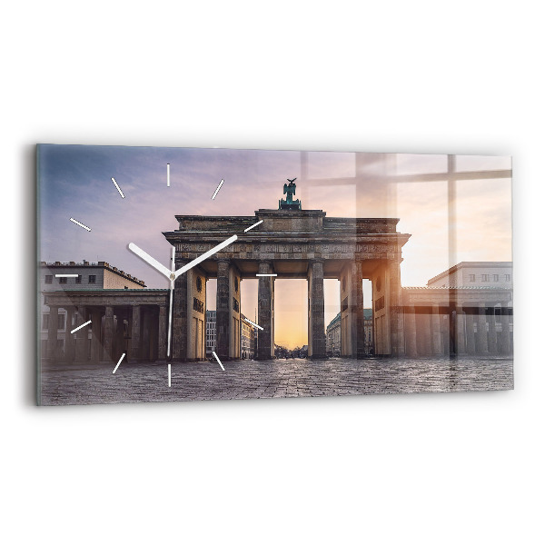 Horizontálne hodiny Brandenburská brána