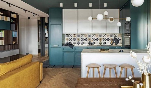 Ktoré dlaždice si vybrať do kuchyne medzi skrinkami - praktické tipy